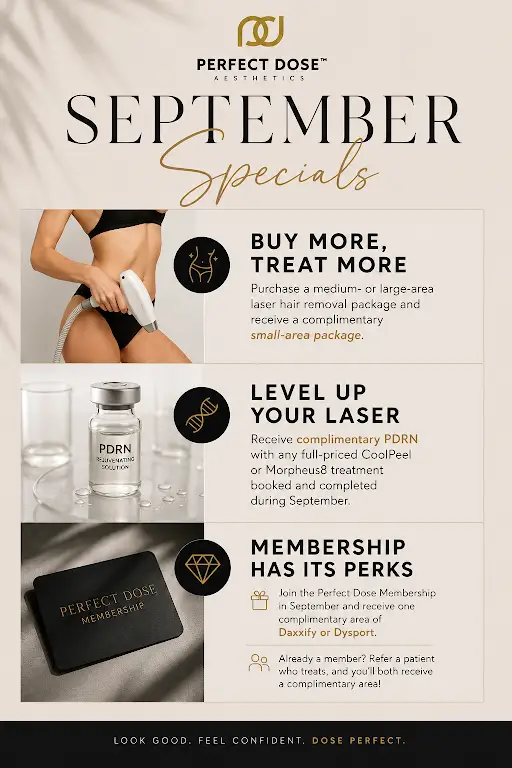 Specials & Events at Perfect Dose Med Spa